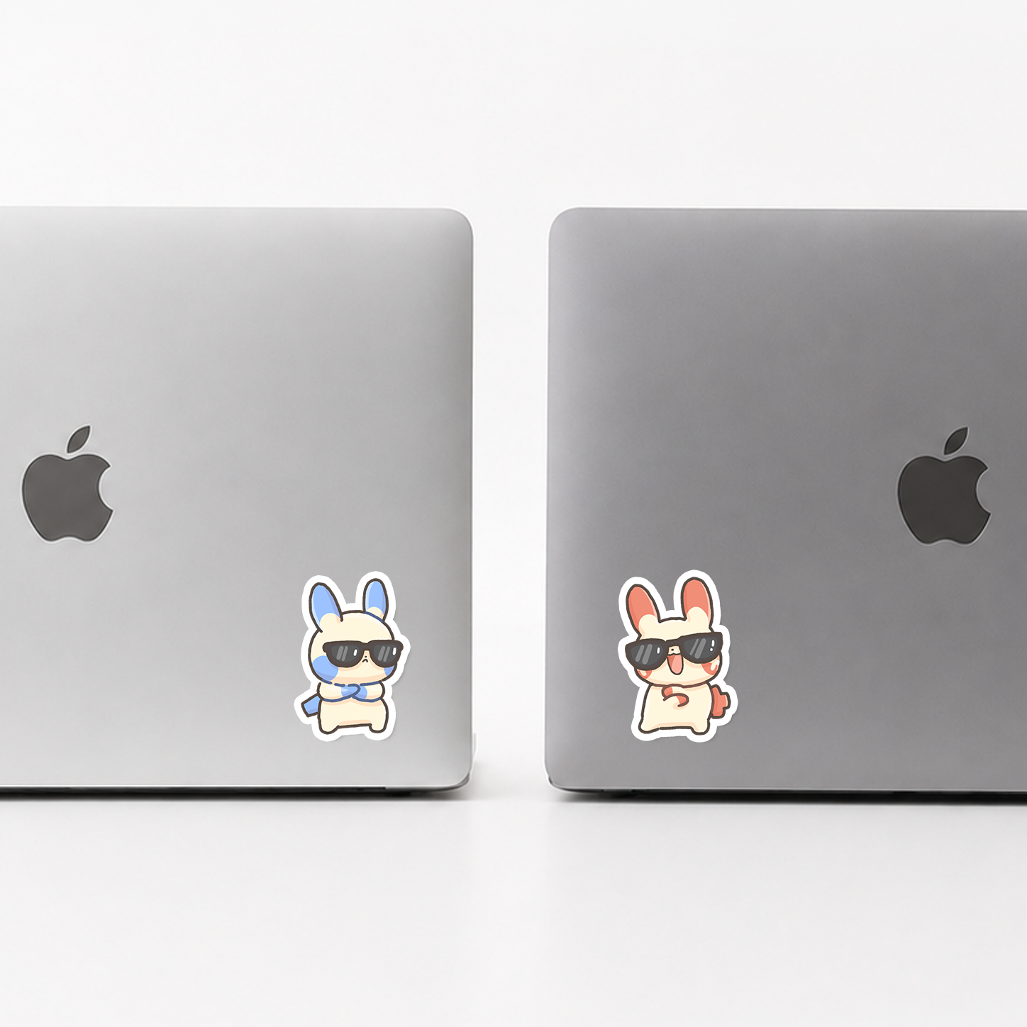 Plusle x minun duo sticker set