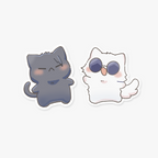 JJK catto stickers