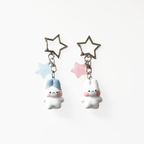 Bun star keychain