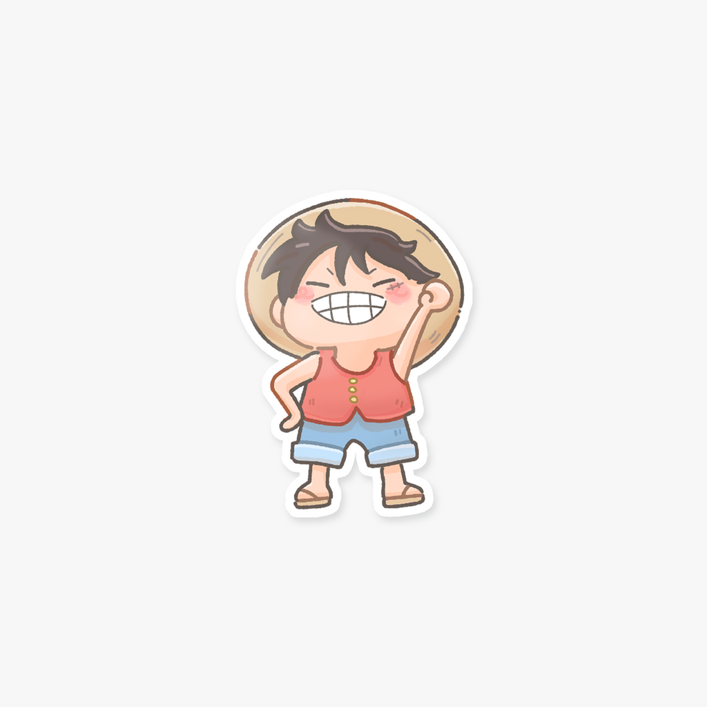 One piece stickers