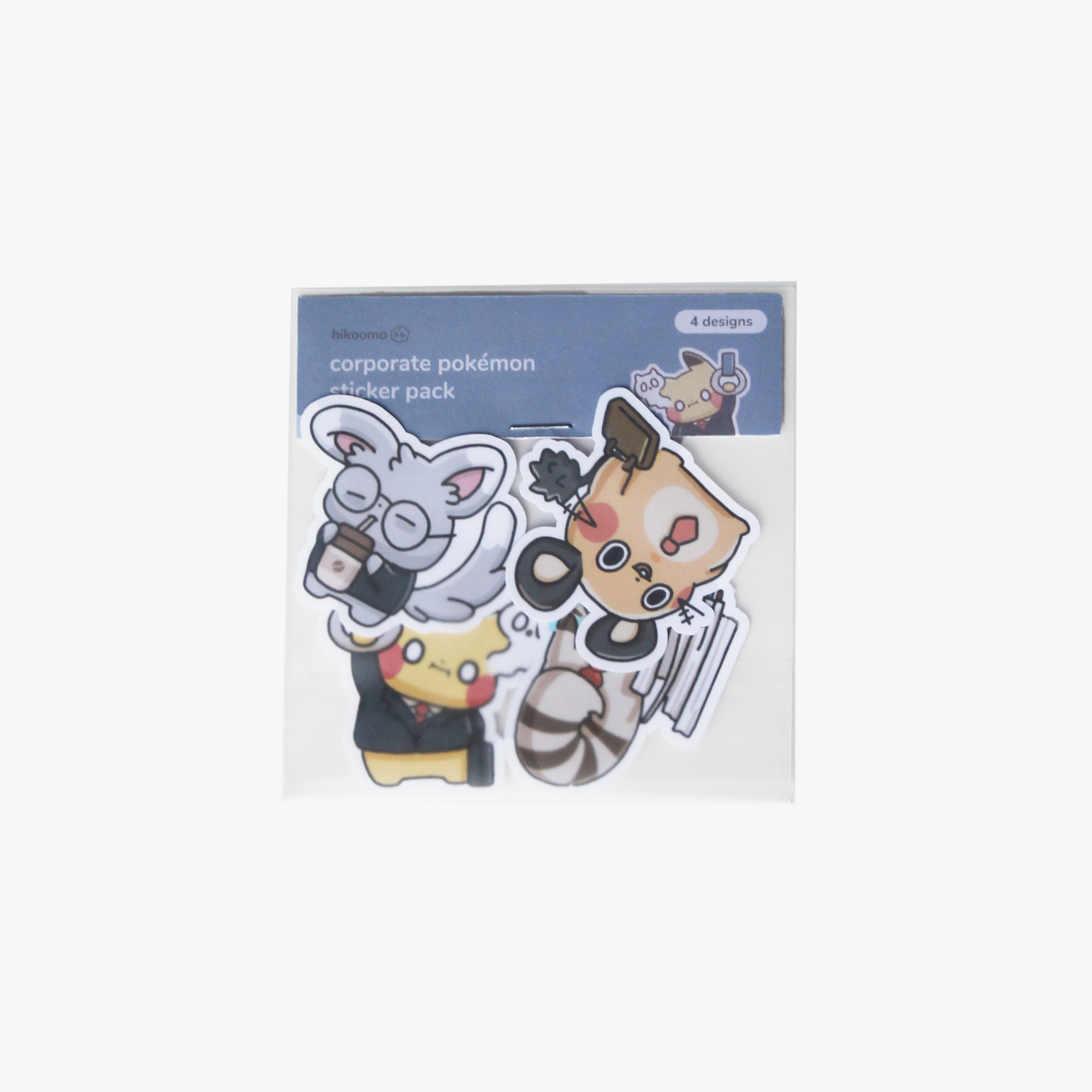 Pokémon corporate sticker pack