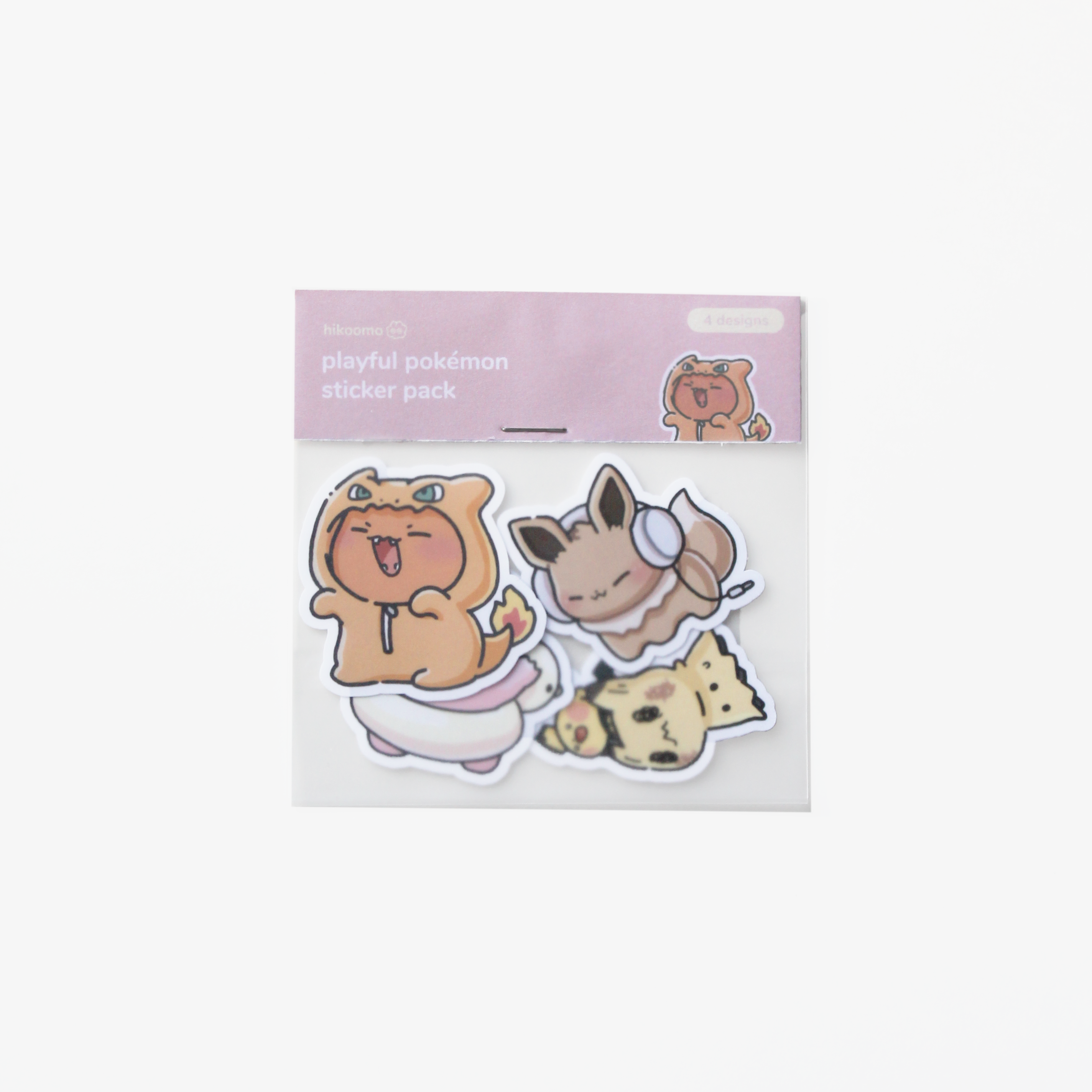 Pokémon playful sticker pack