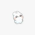 Cheeky bun sticker