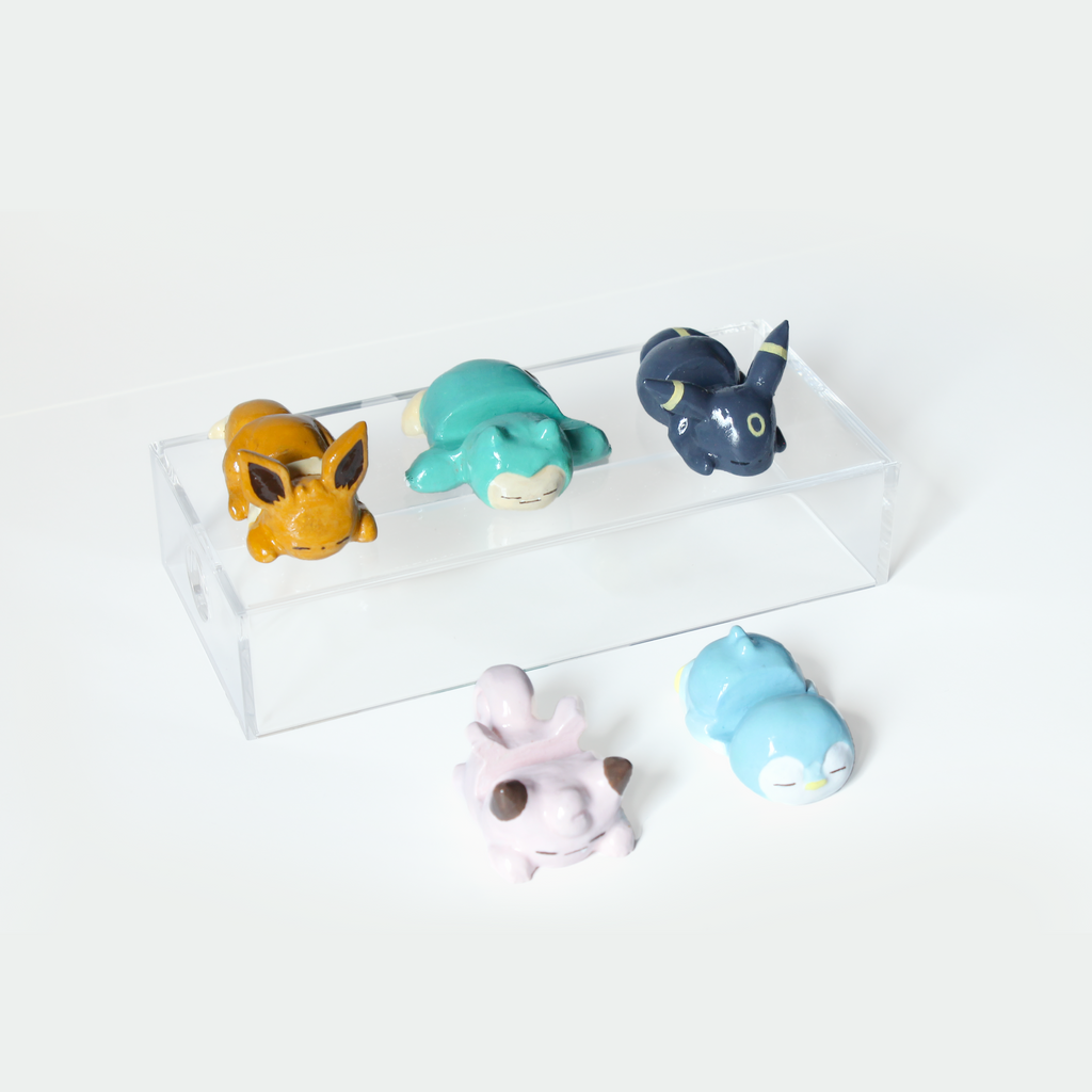 Handmade slab display stand