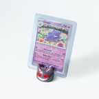 Handmade top-loader display stand