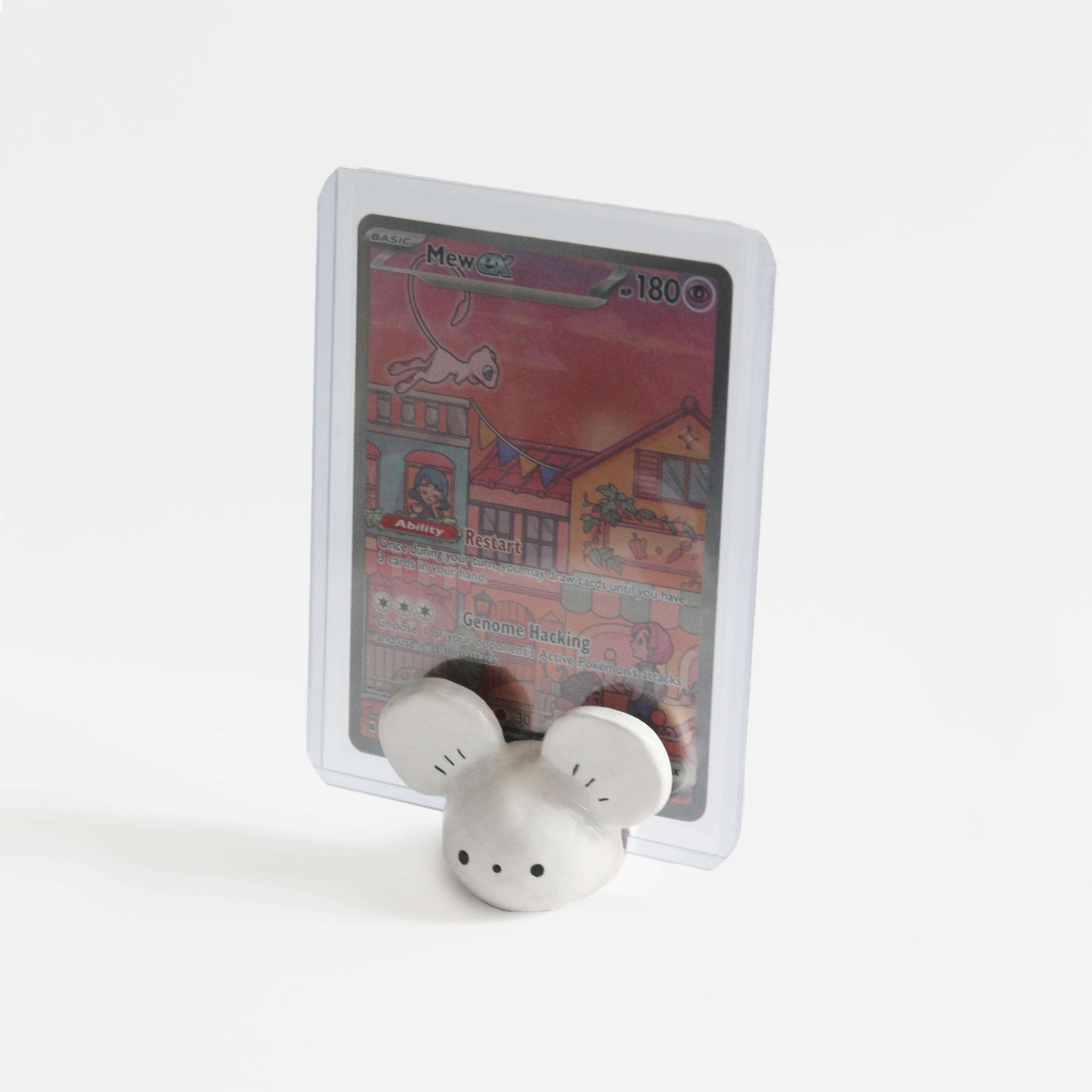 Handmade top-loader display stand