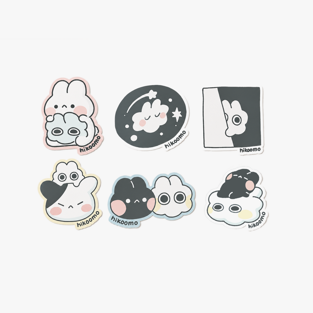 Hikoomo bundle sticker pack