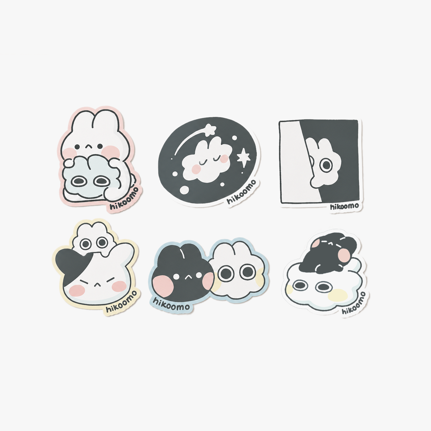 Hikoomo bundle sticker pack