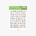 Pokémon 151 gen 1 pixel sticker sheets